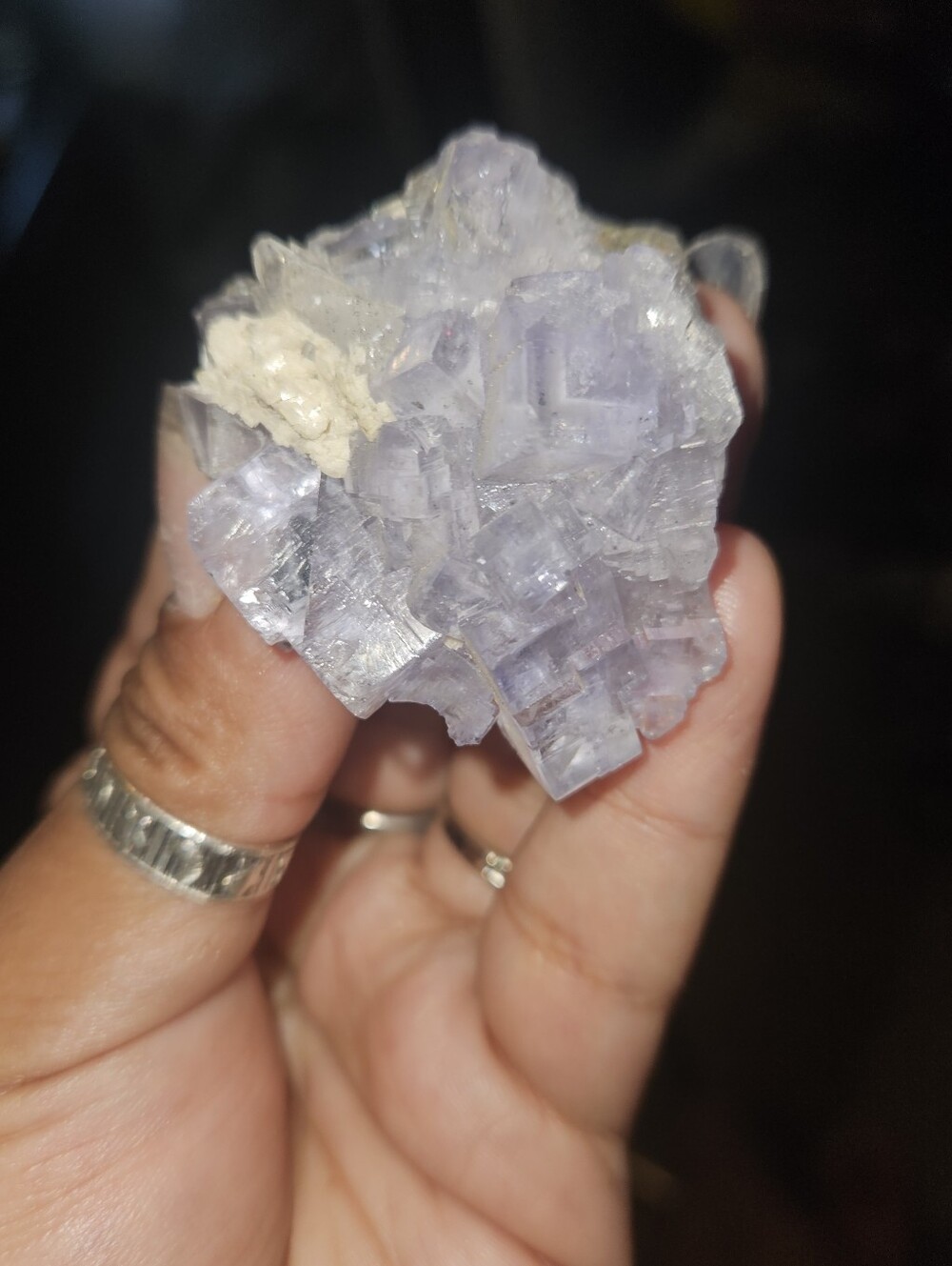 RARE Crystal Clear Fluorite-Emilio Mine